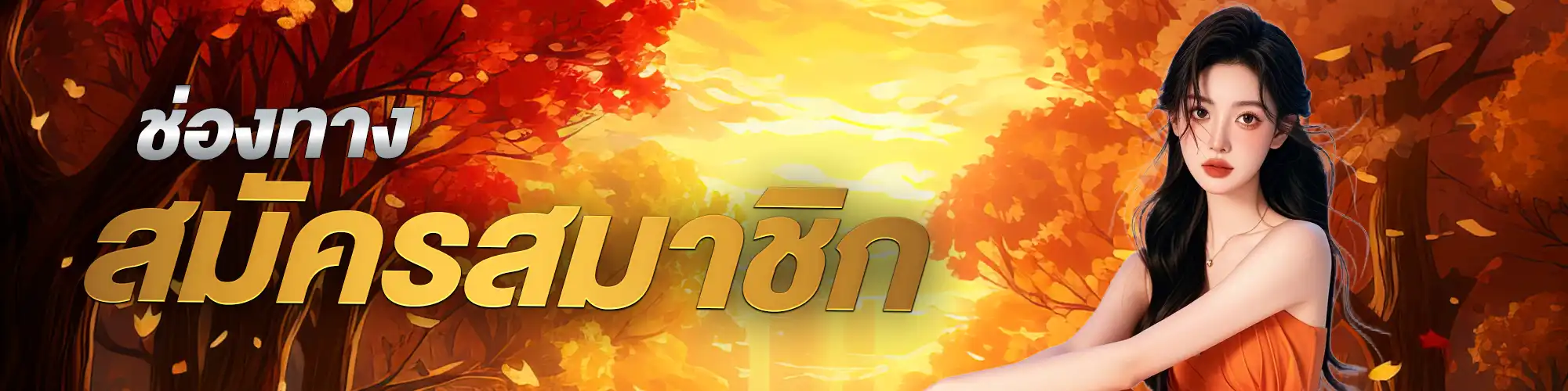 แบนเนอร์สมัคร